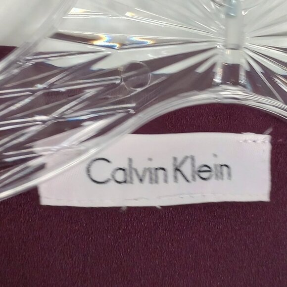 Calvin Klein Purple & Gold Tunic Top - Picture 2 of 9